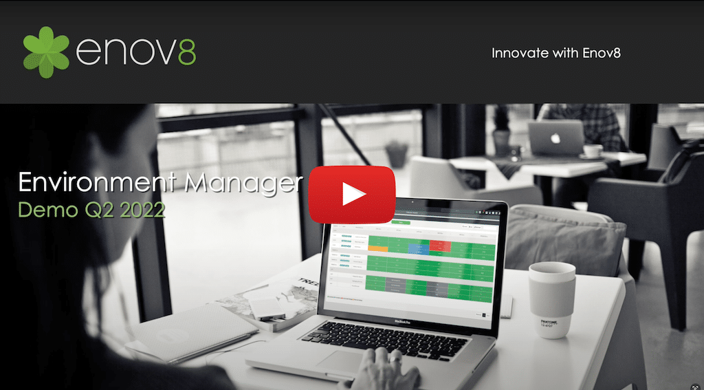 Demo Enov8 Environment Manager