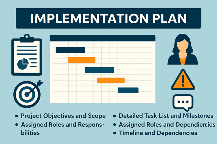 Title graphic for Implementation Planning A Guide for IT Leaders